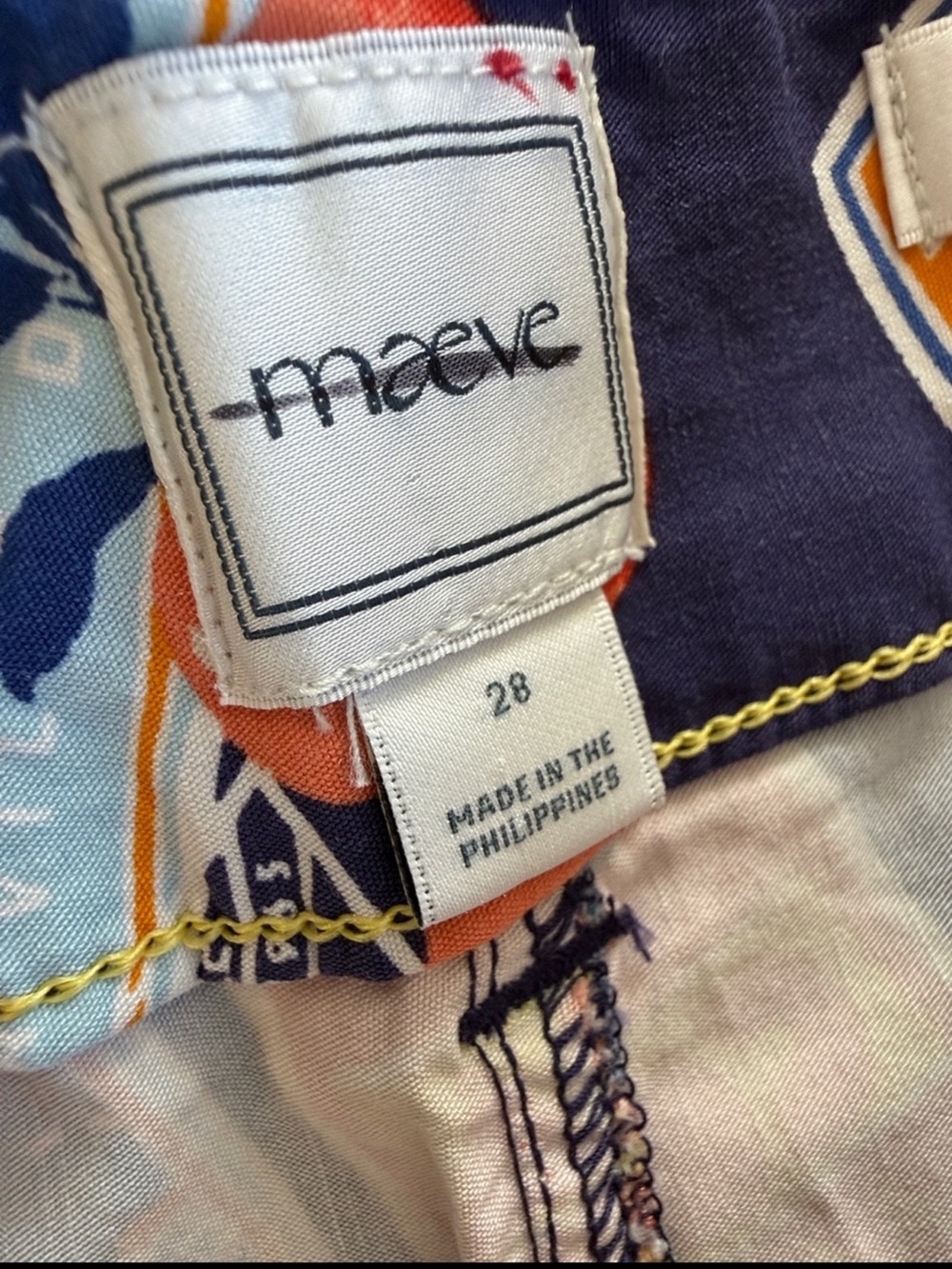 New Anthropologie Maeve Colette High-Rise Wide-Leg Pants in Magic Fabric Size 28 - Picture 7 of 8